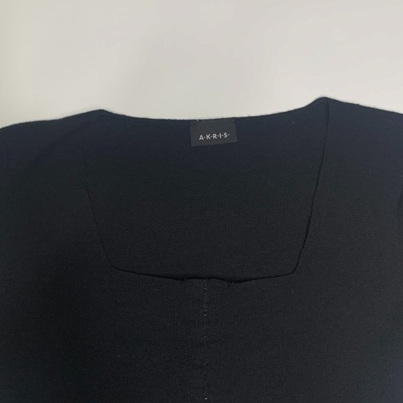 A-K-R-I-S Black Cardigan - Picture 2 of 7